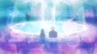 Rintaro and Kaoruko watch the dolphin show (Image via CloverWorks)